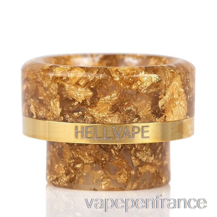 Hellvape Ag+/passage Rda Drip Tip Stylo Vape Doré